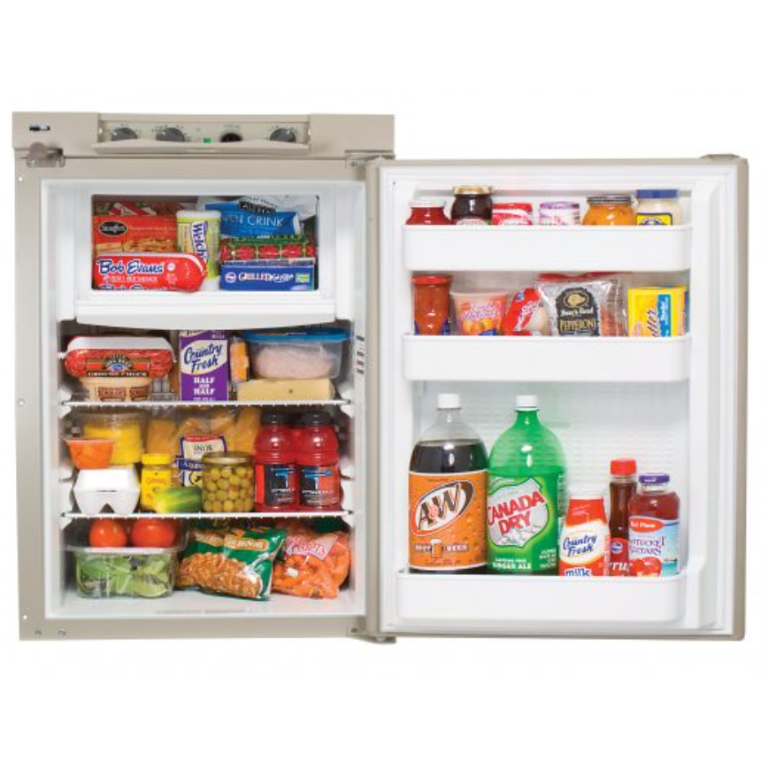 Norcold RV refrigerator / freezer 3.3 cubic feet. 2-way (AC, DC) DE105