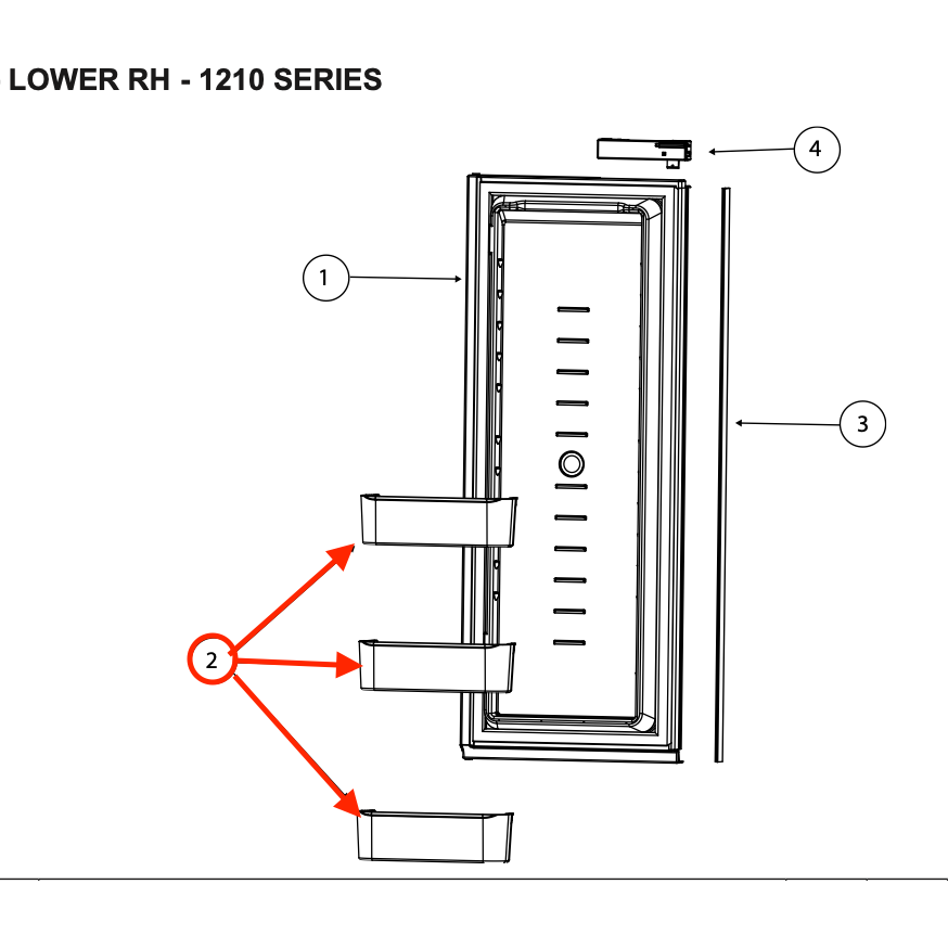 Refrigerator Bins in Refrigerator & Freezer Parts 