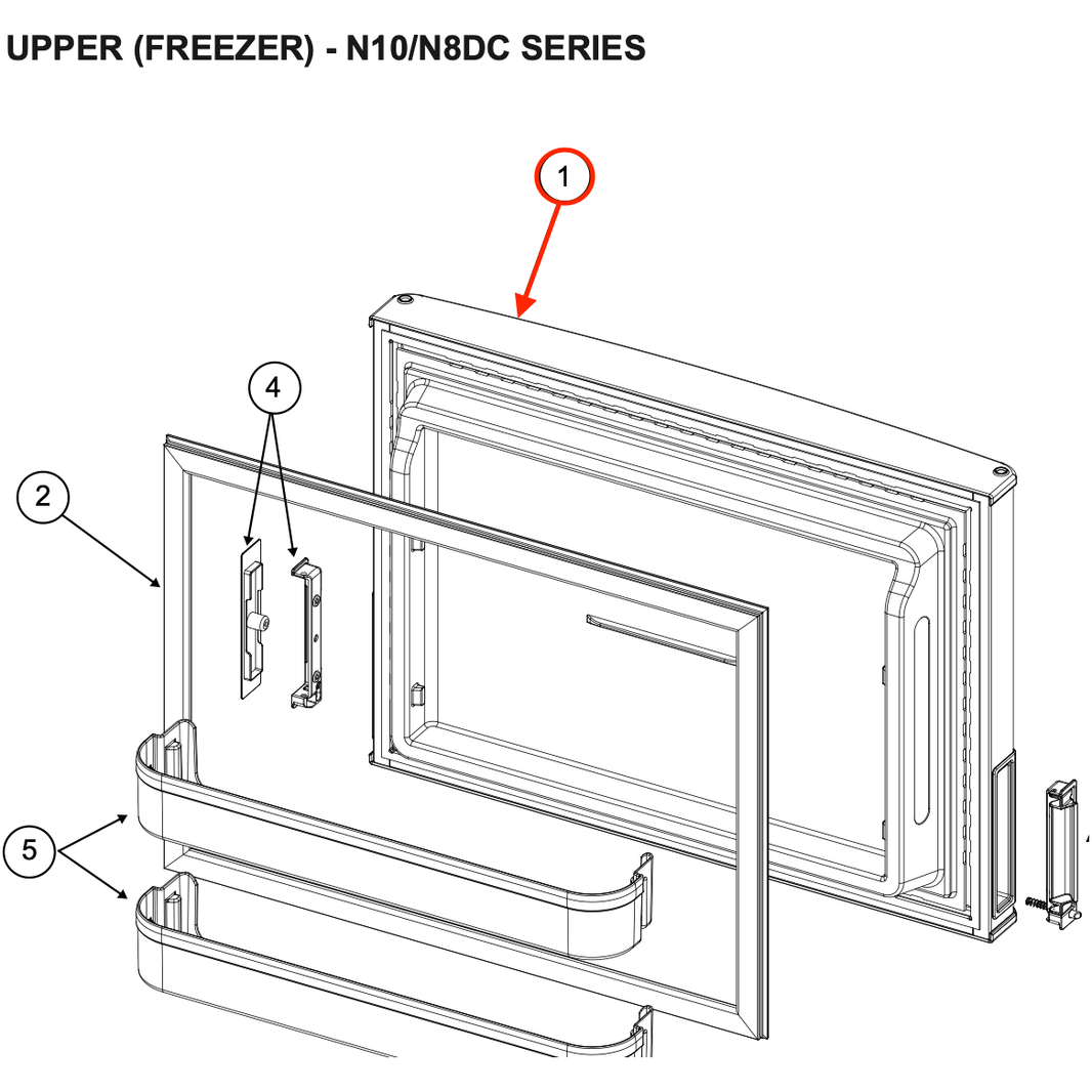 Norcold® N10DC Compressor Refrigerator Replacement Parts – RV Fridge ...